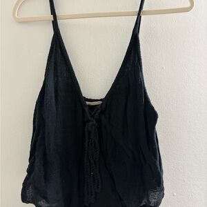 Jen's Pirate Booty Black Camisole